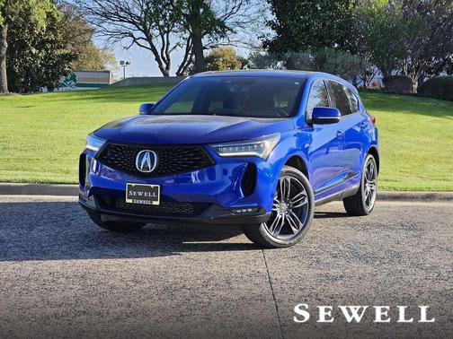 Apex Blue Pearl 2022 Acura RDX A-Spec Package