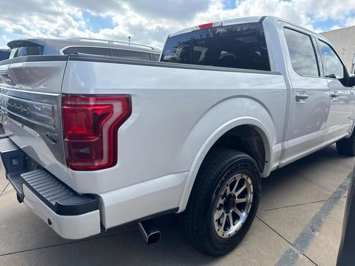 White Platinum Metallic Tri-Coat 2017 Ford F-150 Limited