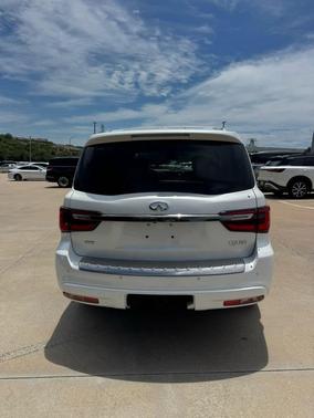 Moonstone White 2021 INFINITI QX80 PREMIUM SELECT AWD