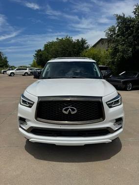 Moonstone White 2021 INFINITI QX80 PREMIUM SELECT AWD