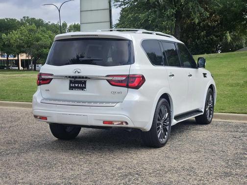 Moonstone White 2021 INFINITI QX80 PREMIUM SELECT AWD