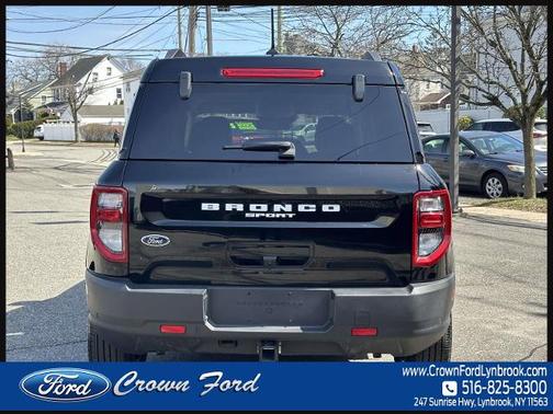 SHADOW BLACK 2022 Ford Bronco Sport OUTER BANKS