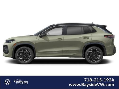 Avocado Green w/Deep Black Roof 2026 Volkswagen Tiguan 2.0T SEL R-Line 4MOTION