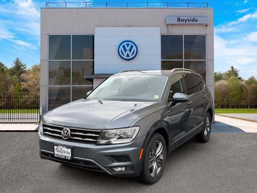 Platinum Gray Metallic 2021 Volkswagen Tiguan 2.0T SEL