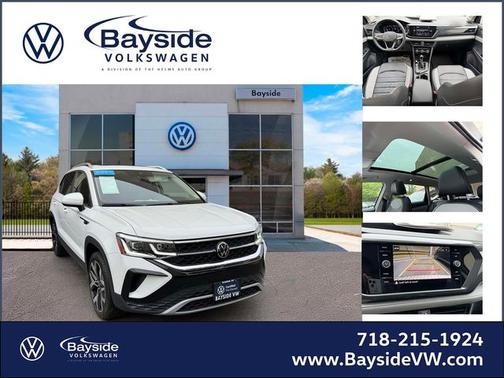 Pure White 2023 Volkswagen Taos 1.5T SEL