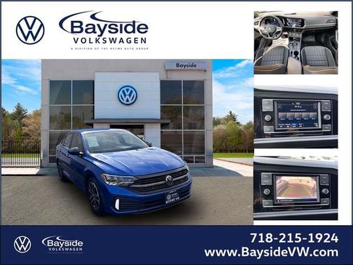 Rising Blue Metallic 2022 Volkswagen Jetta 1.5T Sport Sedan