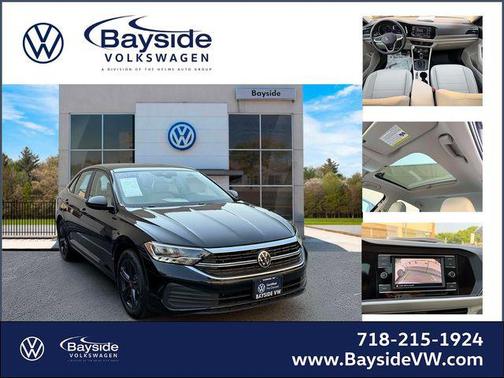 Deep Black 2023 Volkswagen Jetta 1.5T SE