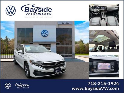 Opal White Pearl Effect 2023 Volkswagen Jetta 1.5T SE