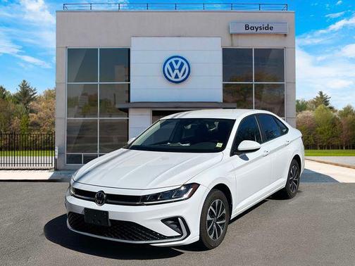 Pure White 2025 Volkswagen Jetta 1.5T S