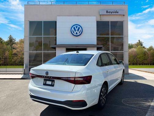 Pure White 2025 Volkswagen Jetta 1.5T S