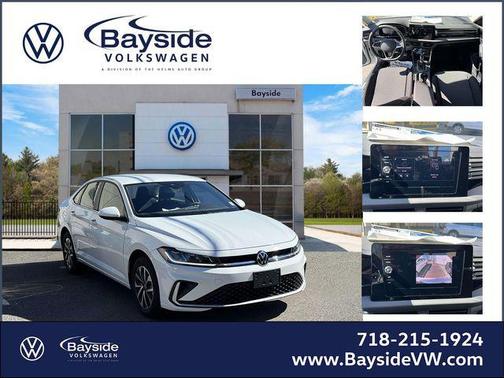 Pure White 2025 Volkswagen Jetta 1.5T S