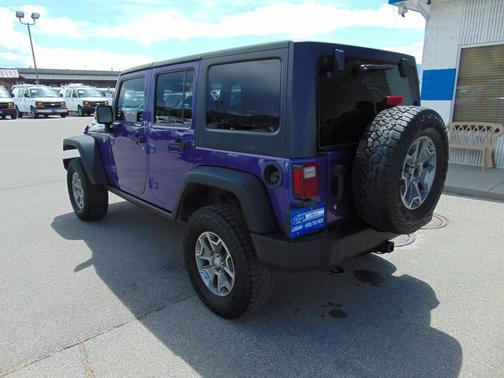 Purple 2017 Jeep Wrangler Unlimited Rubicon