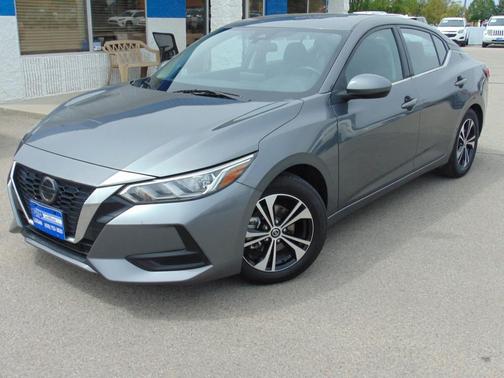 Gray 2021 Nissan Sentra SV