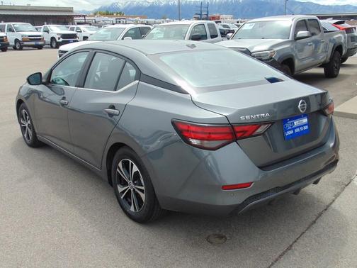 Gray 2021 Nissan Sentra SV