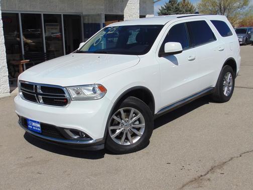 White 2018 Dodge Durango SXT