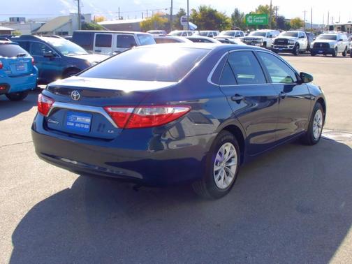 Blue 2017 Toyota Camry LE