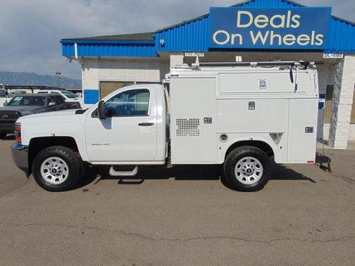 White 2017 Chevrolet Silverado 3500 WT