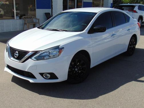 Cloud White 2018 Nissan Sentra S