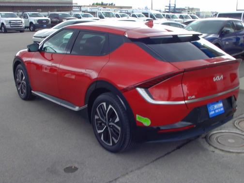 Red 2022 Kia EV6 Wind