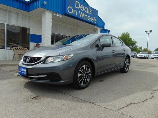 Gray 2015 Honda Civic EX
