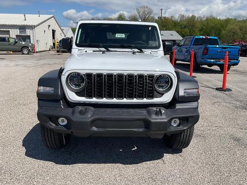 Bright White Clearcoat 2026 Jeep Wrangler Sport S