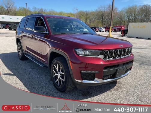 Velvet Red Pearlcoat 2023 Jeep Grand Cherokee L Limited