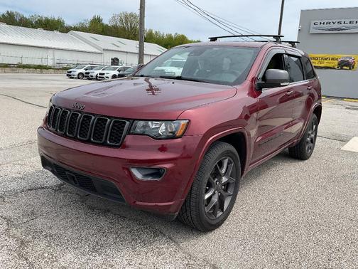 Velvet Red Pearlcoat 2021 Jeep Grand Cherokee 80th Anniversary 4x4