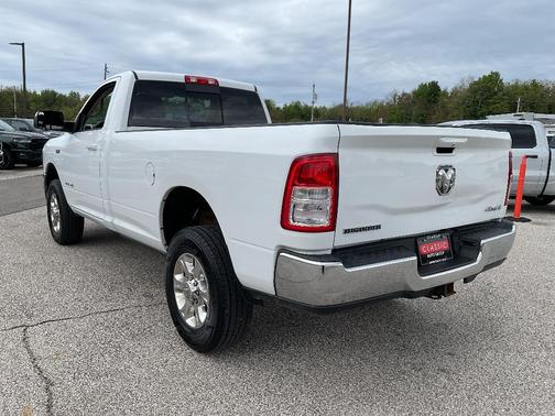 Bright White Clearcoat 2021 RAM 2500 Big Horn Regular Cab 4x4 8' Box