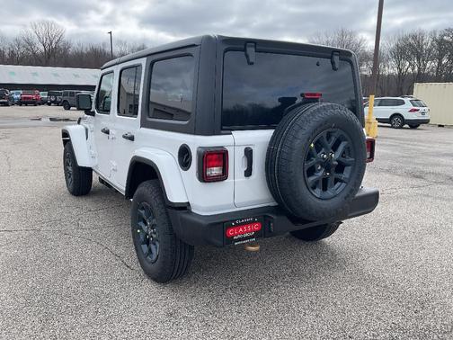 Bright White Clearcoat 2026 Jeep Wrangler 4-Door 85th Anniversary Edition
