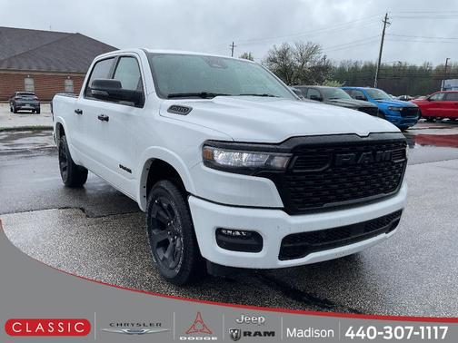Bright White Clearcoat 2026 RAM 1500 Big Horn/Lone Star