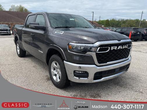 Granite Crystal Metallic Clearcoat 2026 RAM 1500 Big Horn/Lone Star