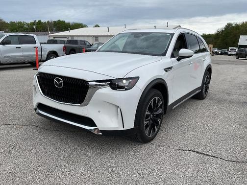 Rhodium White Premium 2025 Mazda CX-90 PHEV Premium Plus