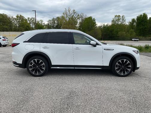 Rhodium White Premium 2025 Mazda CX-90 PHEV Premium Plus