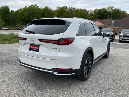 Rhodium White Premium 2025 Mazda CX-90 PHEV Premium Plus