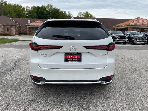 Rhodium White Premium 2025 Mazda CX-90 PHEV Premium Plus