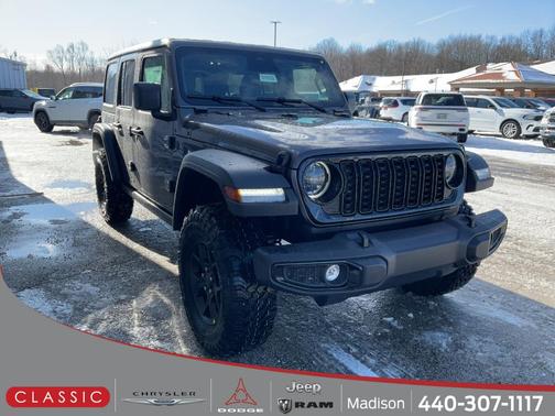 Granite Crystal Metallic Clearcoat 2026 Jeep Wrangler Willys