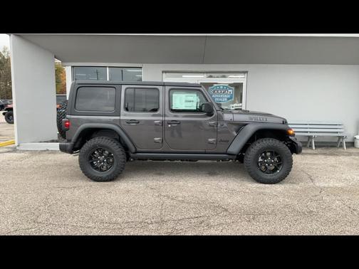 Granite Crystal Metallic Clearcoat 2026 Jeep Wrangler Willys