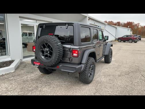 Granite Crystal Metallic Clearcoat 2026 Jeep Wrangler Willys