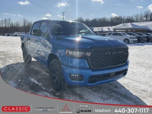 Hydro Blue Pearlcoat 2026 RAM 1500 Big Horn/Lone Star