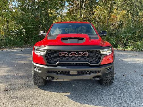 Flame Red Clearcoat 2025 RAM 1500 RHO Crew Cab 4x4 5'7' Box
