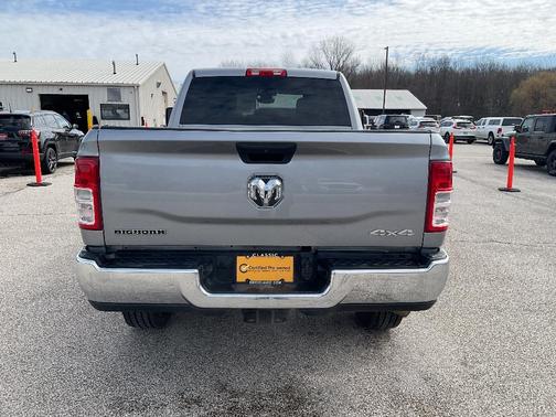 Billet Silver Metallic Clearcoat 2024 RAM 2500 Big Horn Crew Cab 4x4 6'4' Box