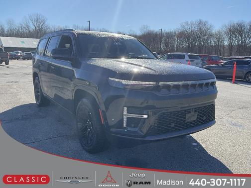 High Gloss Black 2026 Jeep Grand Wagoneer Limited Reserve 4x4