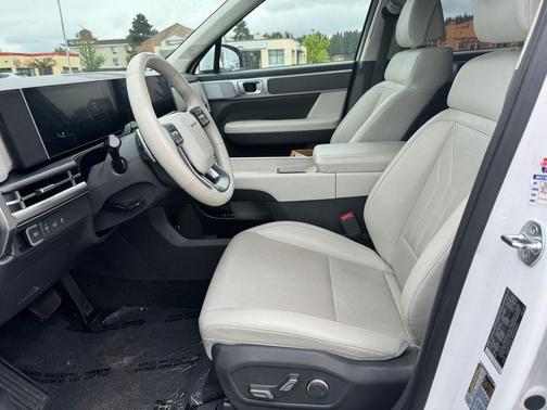 White 2024 Hyundai SANTA FE SEL