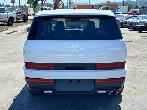 White 2024 Hyundai SANTA FE SEL