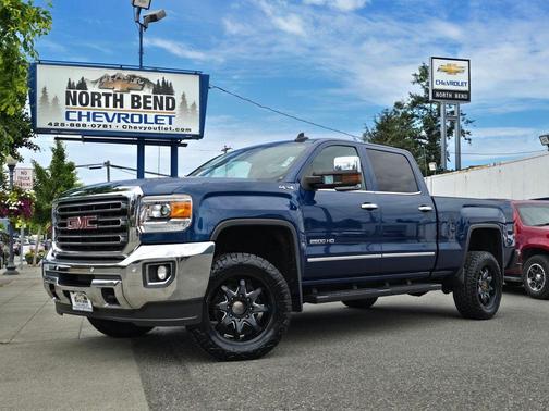 Stone Blue Metallic 2016 GMC Sierra 2500 SLT