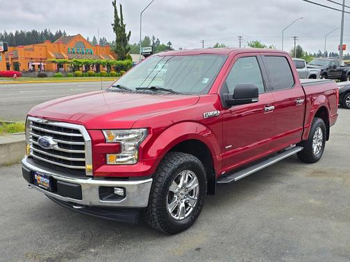 Ruby Red Metallic 2017 Ford F-150 XLT