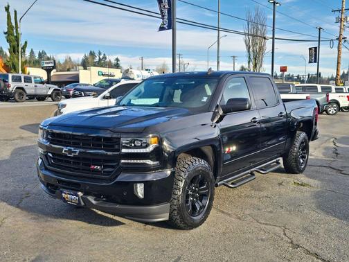 Black 2018 Chevrolet Silverado 1500 LTZ