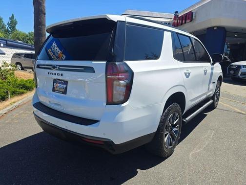 Summit White 2021 Chevrolet Tahoe Z71