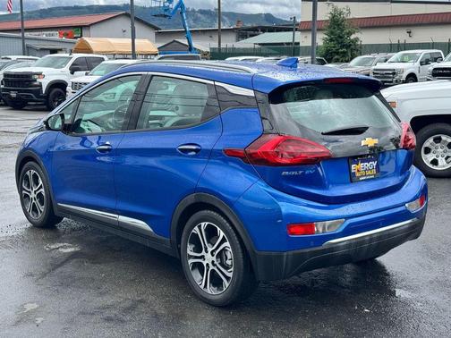 Blue Metallic 2018 Chevrolet Bolt EV Premier