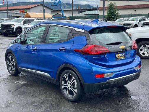 Blue Metallic 2018 Chevrolet Bolt EV Premier